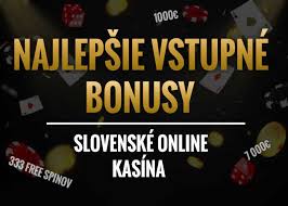 Nove online casino Slovensko - Hrajte a vyhrajte z pohodlia domova