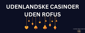 Bedste Online Casino Uden Dansk Licens - Find Din Favorit